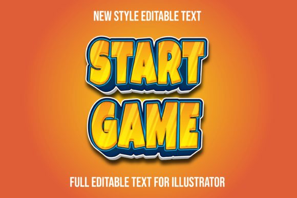 Create Dynamic Text Effects with Start Game