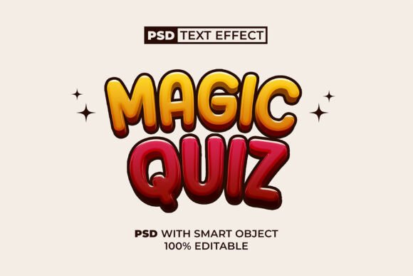 Create Eye-Catching 3D Text Effects with a Fun Game Style