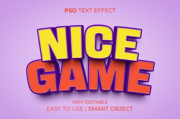 Fun 3D Text Effects for Playful Design Projects