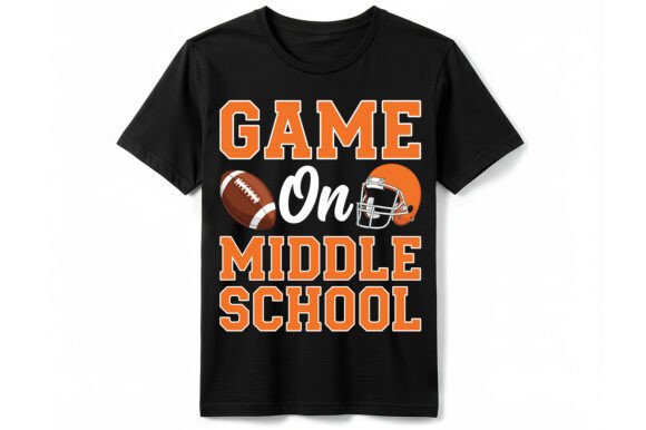 Game On Middle School Football T-Shirt