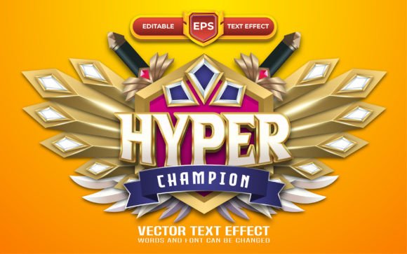 Hyper 3D Game Logo Text Effect for Dynamic Branding