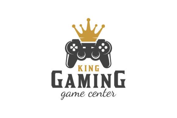 King Sport Gaming for Game Shop Logo
