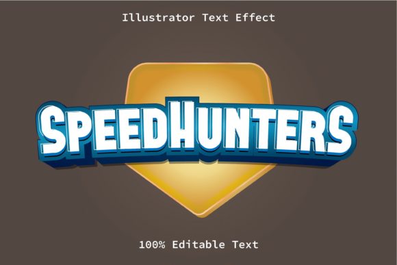 Speed Hunters Modern Game Style: Dynamic Text Effects